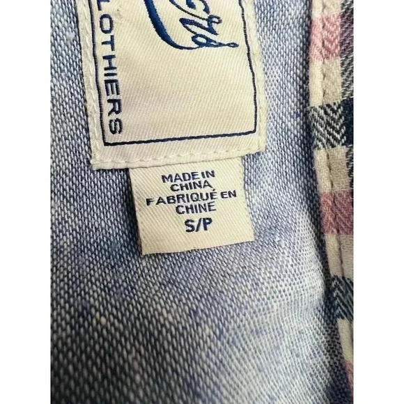 Grayers Clothiers Men’s Button Down Plaid Short Sleeve Shirt Size Small - Picture 5 of 7